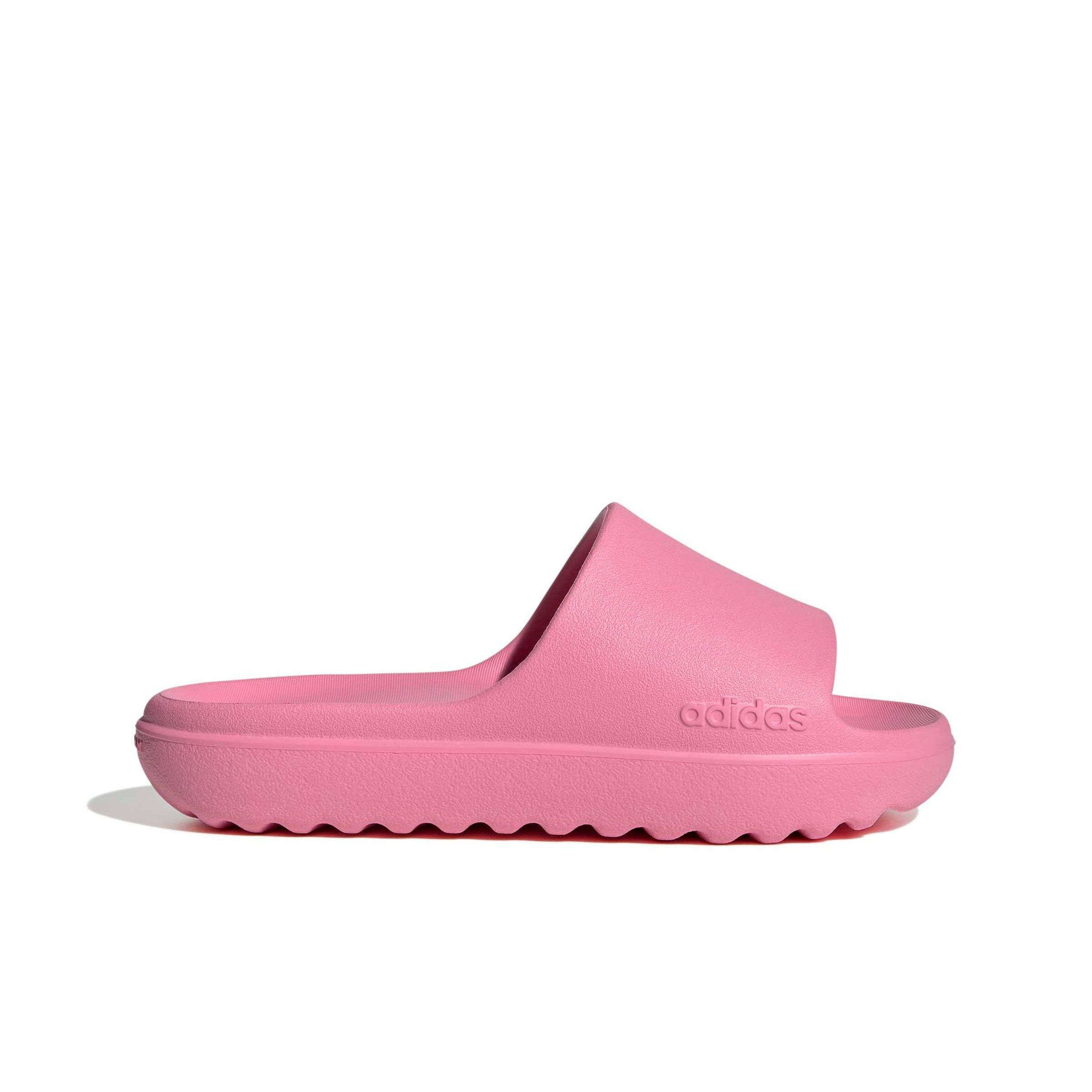 adidas Adilette Lumia "Bliss Pink/Bliss Pink/Bliss Pink" Grade School Girls' Slide - PINK/PINK/PINK